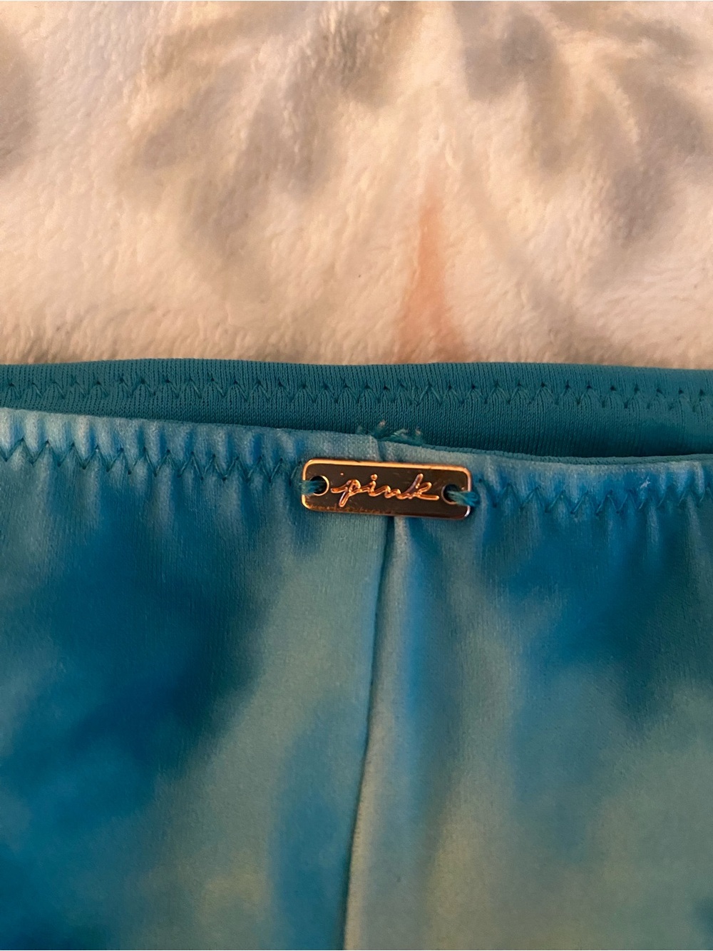 Blue Tie-Dye Bikini Set Medium - Picture 4 of 6